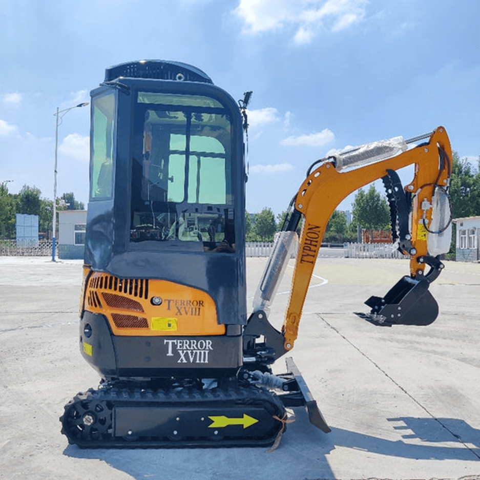 TYPHON TERROR ONE vs TYPHON TERROR XVIII Prestige Mini Excavator: Which one to pick?
